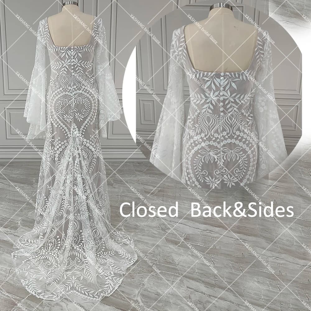 robe de mariée bohème champêtre