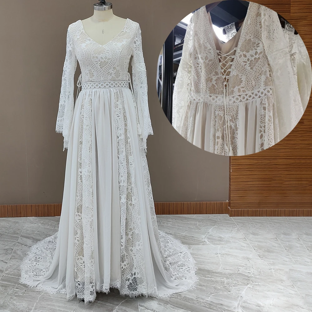 robe de mariée bohème chic
