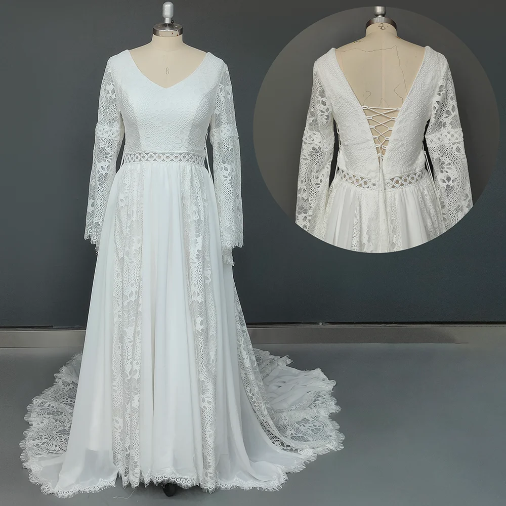 robe blanche bohème chic