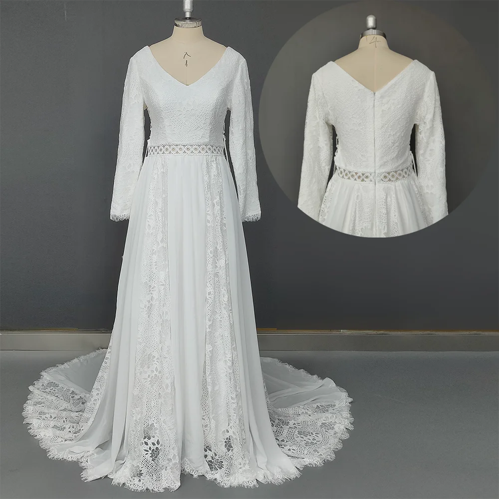 robe de mariée bohème fluide